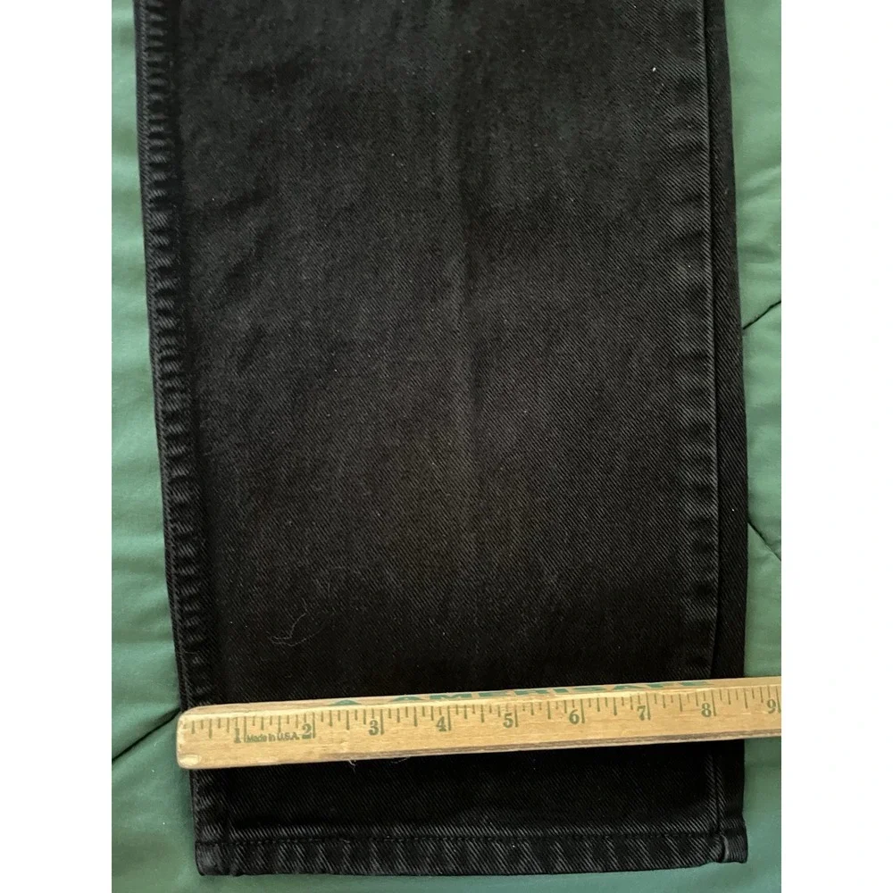 Vintage Levi's SilverTab BAGGY Fit Jeans Black Denim W34 L34 90s Skater Grunge